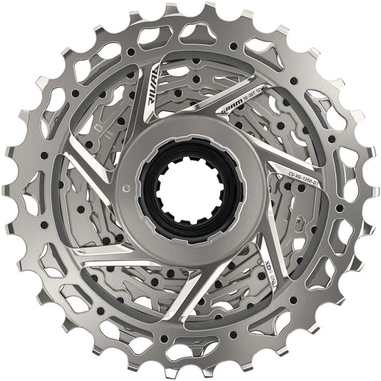 SRAM Rival AXS XG-1250 Cassette - 12-Speed, 10-30t, Silver, For XDR Driver Body, D1