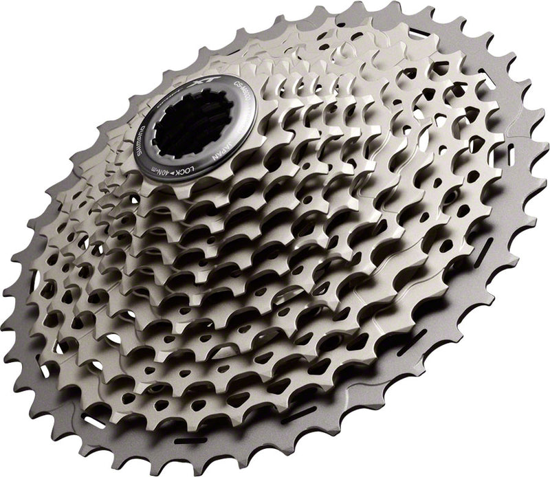 Load image into Gallery viewer, Shimano Deore XT CS-M8000 Cassette - 11 Speed, 11-42t, Gray
