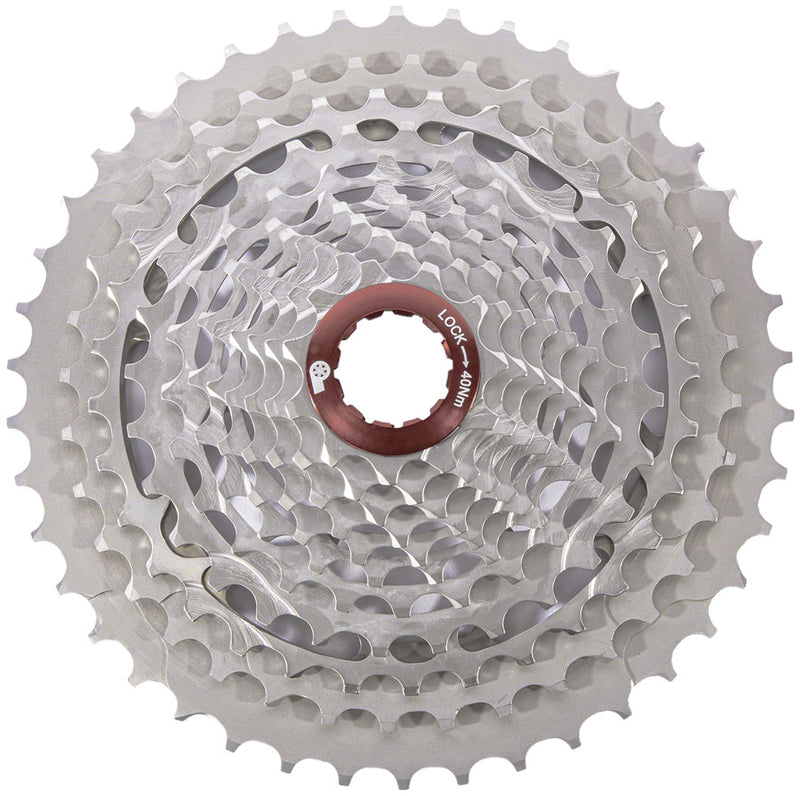 Load image into Gallery viewer, Prestacycle UniBlock PRO Gravel Cassette - 11-Speed, For HG 11 Freehub, 11-42, Silver
