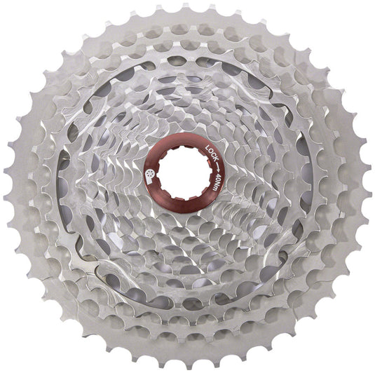 Prestacycle UniBlock PRO Gravel Cassette - 11-Speed, For HG 11 Freehub, 11-42, Silver