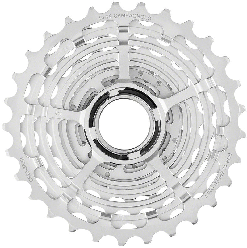 Load image into Gallery viewer, Campagnolo Super Record Wireless Cassette - 10-29t, 12-Speed, Silver
