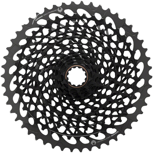 SRAM X01 Eagle 12-Speed E-MTB Chain & XG-1295 Cassette, Titanium Nitride, XD Drive, Black