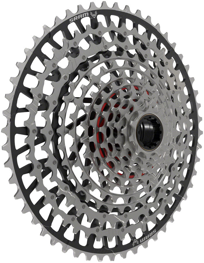 Load image into Gallery viewer, SRAM XX Eagle T-Type XS-1297 Cassette - 12-Speed, 10-52t, For XD Driver, Silver/Black
