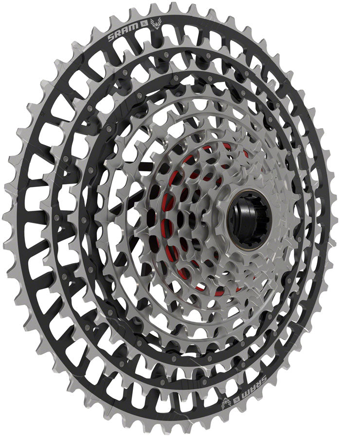 Load image into Gallery viewer, SRAM XX SL Eagle T-Type XS-1299 Cassette - 12-Speed, 10-52t, For XD Driver, Silver/Black
