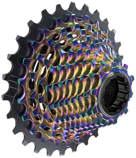 SRAM RED XG-1290 Cassette - 12-Speed, 10-28t, For XDR Driver Body, Rainbow, D1