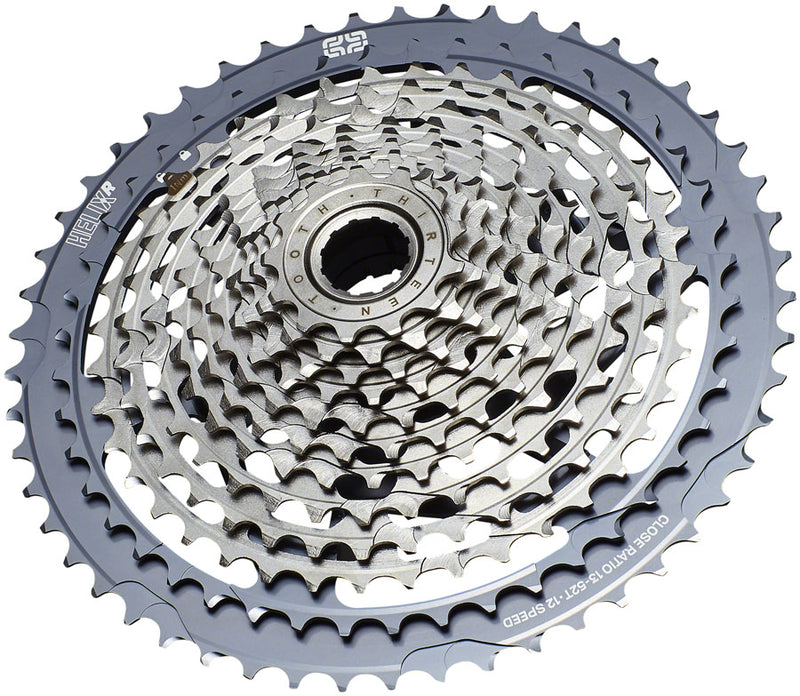 Load image into Gallery viewer, e*thirteen Helix Race Cassette - 12-Speed 13-52t, Gray
