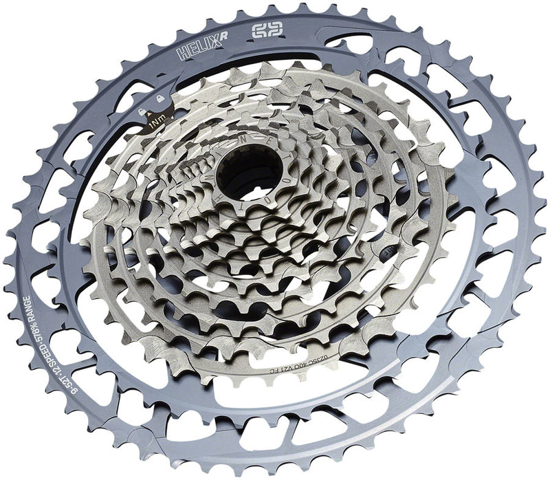 Load image into Gallery viewer, e*thirteen Helix Race Cassette - 12-Speed, 9-52t, Gray
