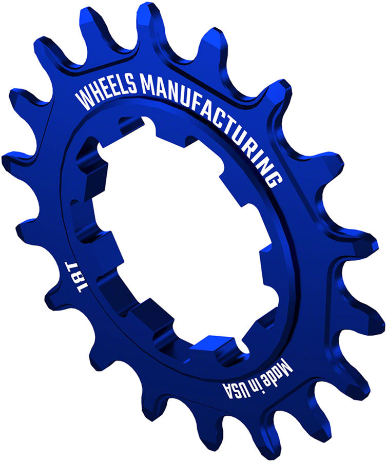 Load image into Gallery viewer, Wheels Manufacturing SOLO-XD Cog - 18t, Blue
