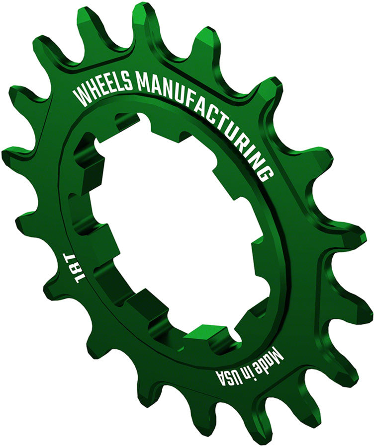 Load image into Gallery viewer, Wheels Manufacturing SOLO-XD Cog - 18t, Green
