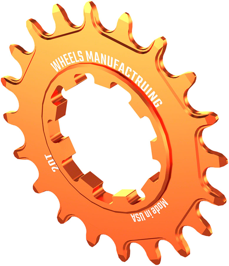Load image into Gallery viewer, Wheels Manufacturing SOLO-XD Cog - 20t, Orange
