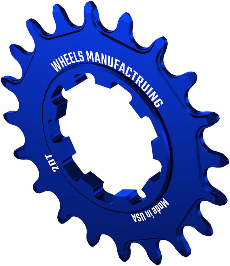 Load image into Gallery viewer, Wheels Manufacturing SOLO-XD Cog - 20t, Blue
