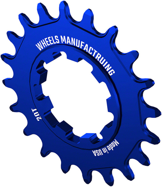 Wheels Manufacturing SOLO-XD Cog - 20t, Blue