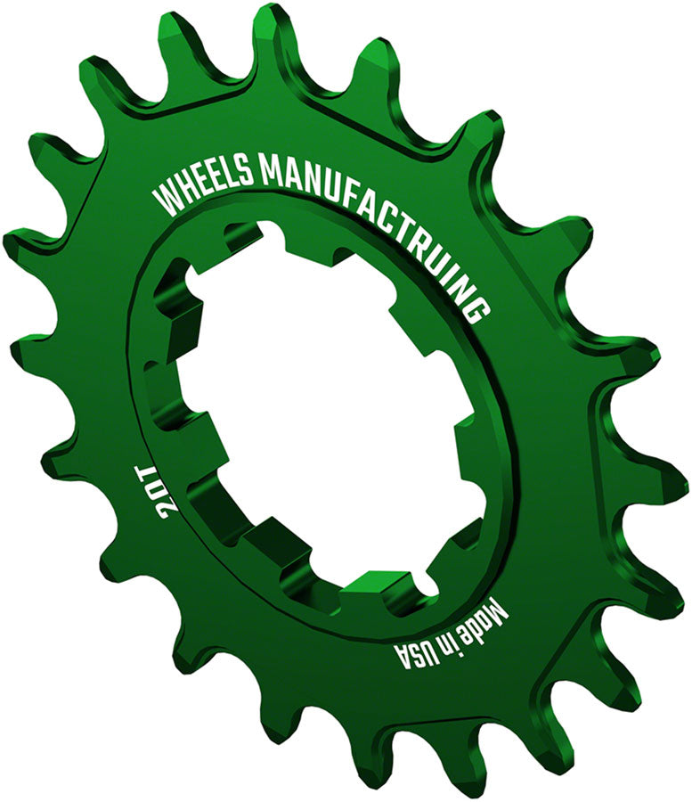 Load image into Gallery viewer, Wheels Manufacturing SOLO-XD Cog - 20t, Green
