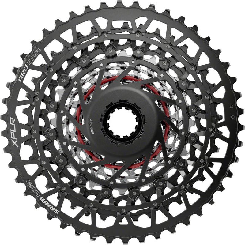 Load image into Gallery viewer, SRAM RED XPLR XG-1391 Cassette - 13-Speed, 10-46t, For XDR Driver, Black/Silver, E1
