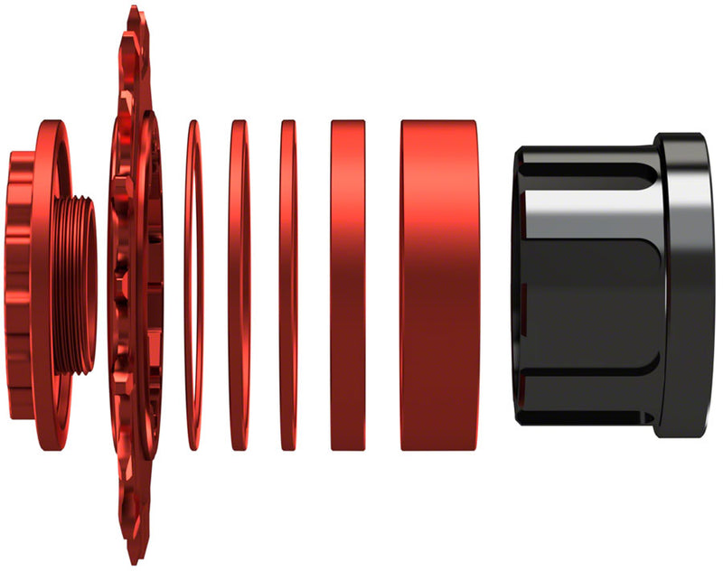 Load image into Gallery viewer, Wheels Manufacturing SOLO-SPLINE Micro Spline Single Speed Conversion Kit - 18t, For Shimano Micro Spline Hub Bodies,
