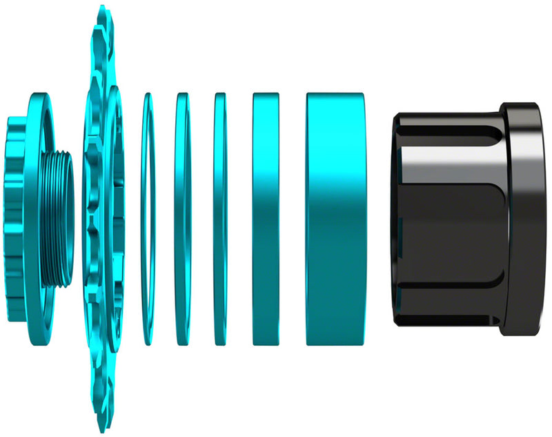 Load image into Gallery viewer, Wheels Manufacturing SOLO-SPLINE Micro Spline Single Speed Conversion Kit - 18t, For Shimano Micro Spline Hub Bodies,
