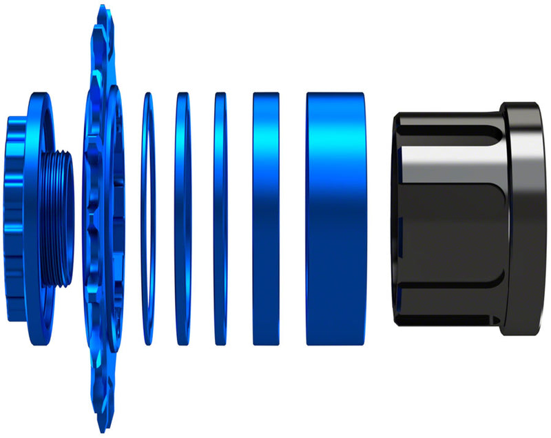 Load image into Gallery viewer, Wheels Manufacturing SOLO-SPLINE Micro Spline Single Speed Conversion Kit - 18t, For Shimano Micro Spline Hub Bodies,
