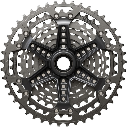 Shimano XTR CS-M9200-12 Cassette - 12-Speed, 9-45t, Hyperglide+, Micro Spline, Gray