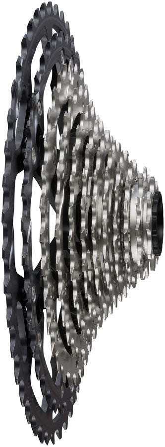 Shimano Deore XT CS-M8200-12 Cassette - 12-Speed, 9-45t, Hyperglide+, Micro Spline, Gray/Silver