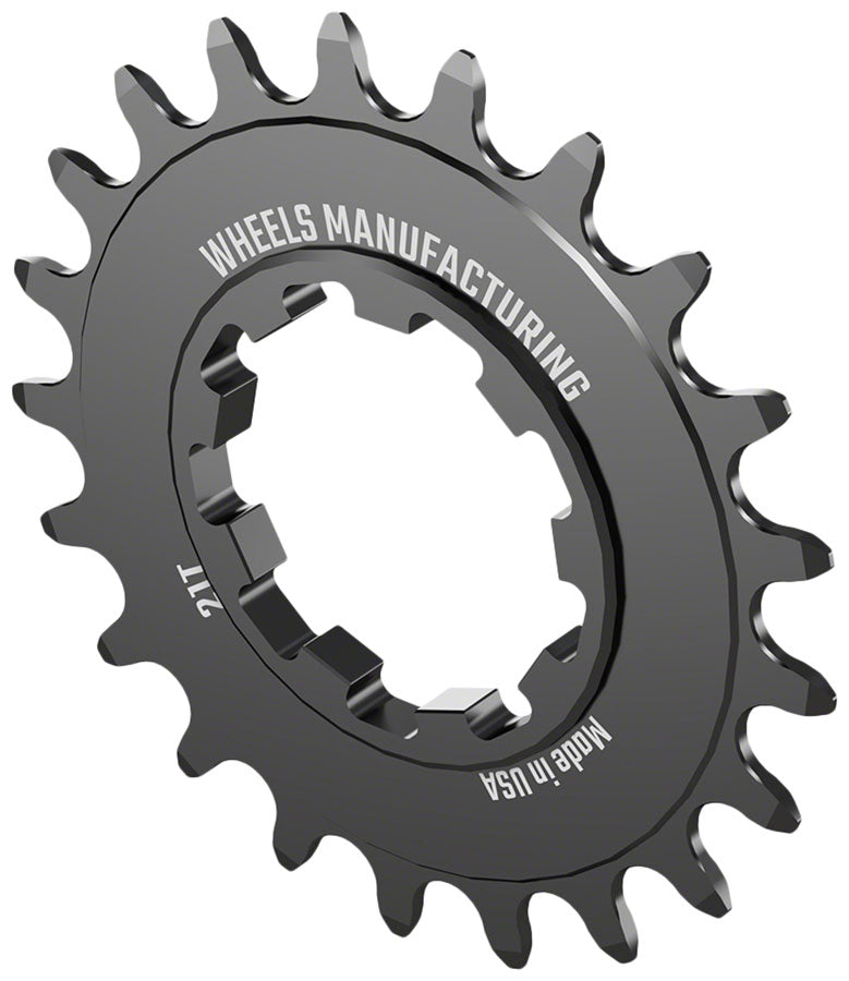 Load image into Gallery viewer, Wheels Manufacturing SOLO-SPEED Cog - 21t, Fits SOLO-SPLINE and SOLO-XD kits, Black
