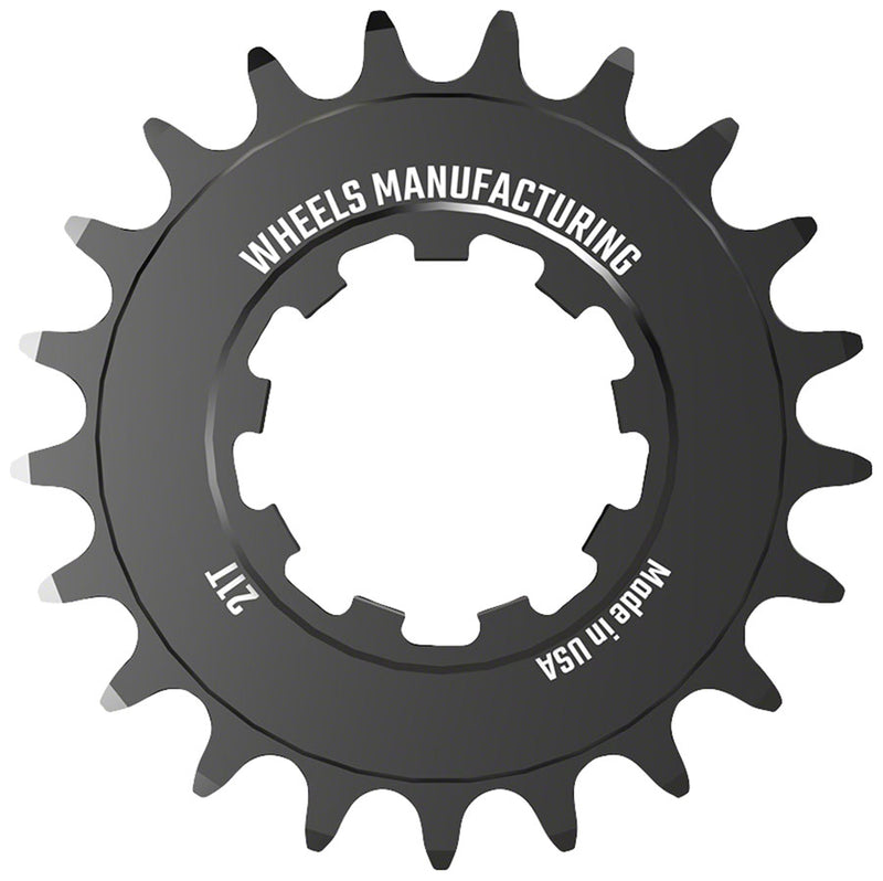 Load image into Gallery viewer, Wheels Manufacturing SOLO-SPEED Cog - 21t, Fits SOLO-SPLINE and SOLO-XD kits, Black
