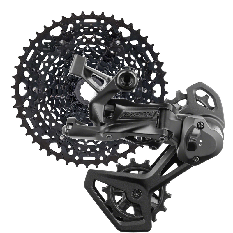 Load image into Gallery viewer, microSHIFT Advent X 10-Speed Cassette &amp; Rear Derailleur Upgrade Kit Lightweight Steel &amp; Durable Performance
