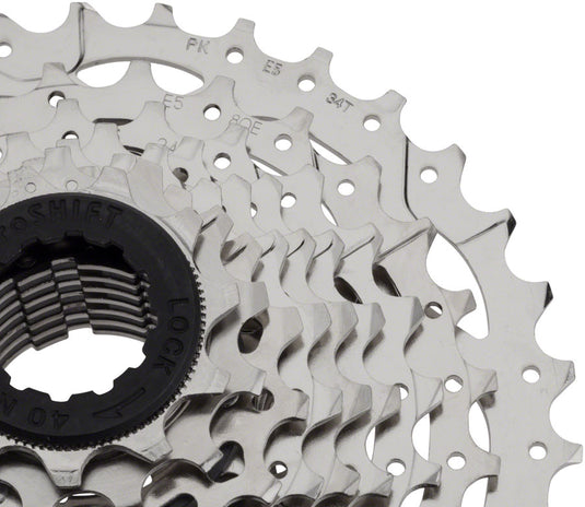 microSHIFT H09 Cassette - 9 Speed, 12-25t, Silver, Nickel Plated