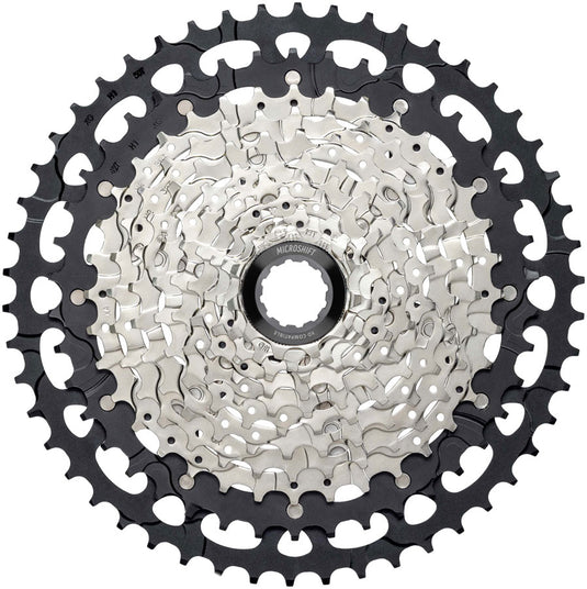 microSHIFT Advent MX 1x11-Speed Groupset - MX Trail Shifter, MX Pro Rear Derailleur, Aluminum Cage, Clutch, 11-50t