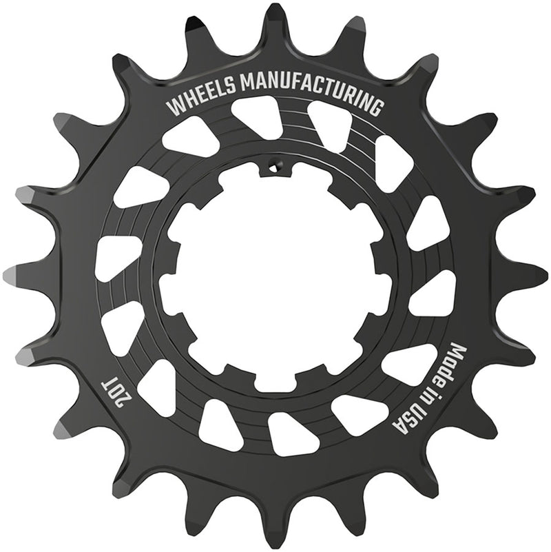 Load image into Gallery viewer, Wheels Manufacturing SOLO HG Cog - 20t, Fits SOLO-HG Kits, Black
