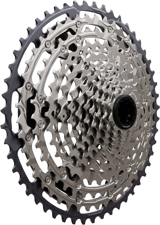 Shimano Deore CS-M7200-12 Cassette - 12-Speed, 10-51t, Hyperglide+, Micro Spline, Silver/Black
