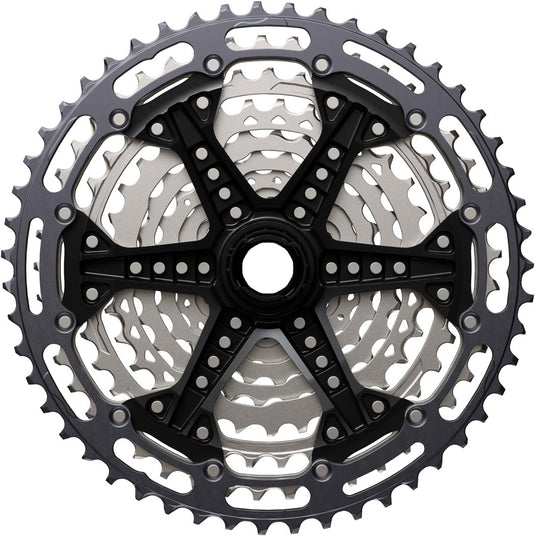 Shimano Deore CS-M7200-12 Cassette - 12-Speed, 10-51t, Hyperglide+, Micro Spline, Silver/Black