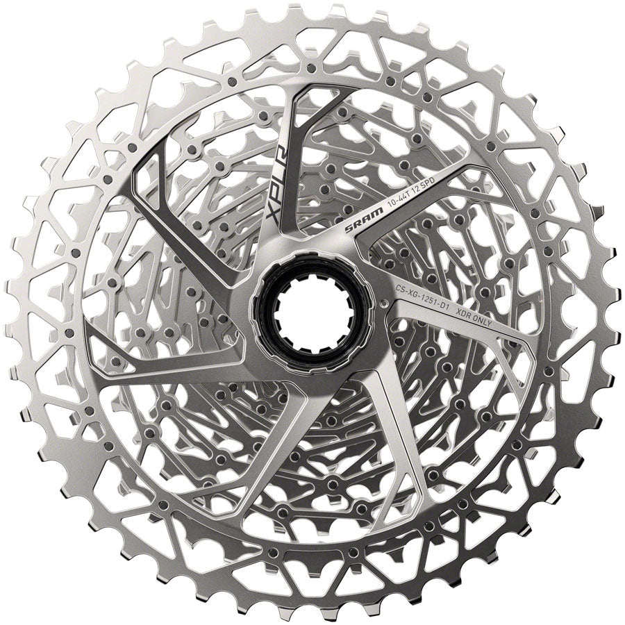 SRAM XPLR XG-1251 12-Speed Gravel Cassette 10-44t with XDR Driver