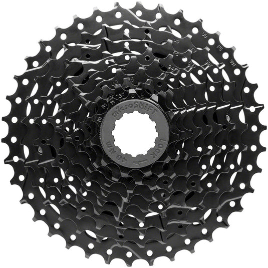 microSHIFT ADVENT Trail Cycling Bundle: 9-Speed Cassette & Trigger Shifter for Mountain Bikes
