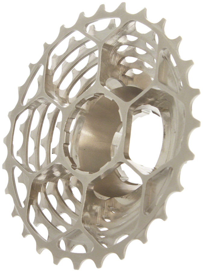 Load image into Gallery viewer, Prestacycle UniBlock PRO Cassette - 11-Speed, HG 12 Interface for HG 12/11/10 Freehubs, 11-28t, Silver
