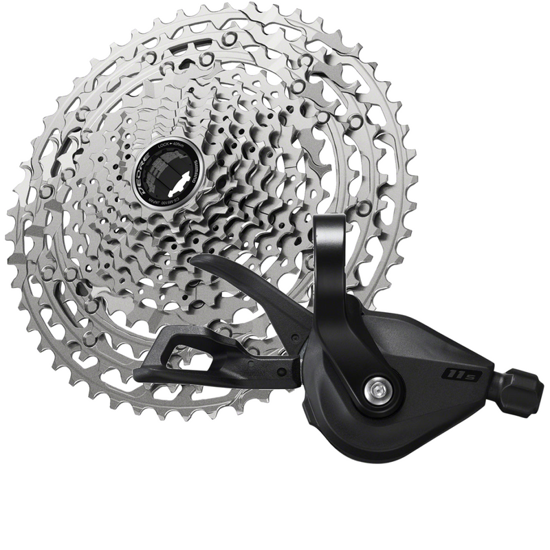 Load image into Gallery viewer, Shimano Deore M5100 11-Speed Cassette &amp; Trigger Shifter Bundle MTB Gear, Durable, High-Performance
