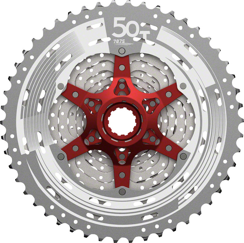 Load image into Gallery viewer, SunRace MX8 Cassette - 11 Speed, 11-50t, Silver
