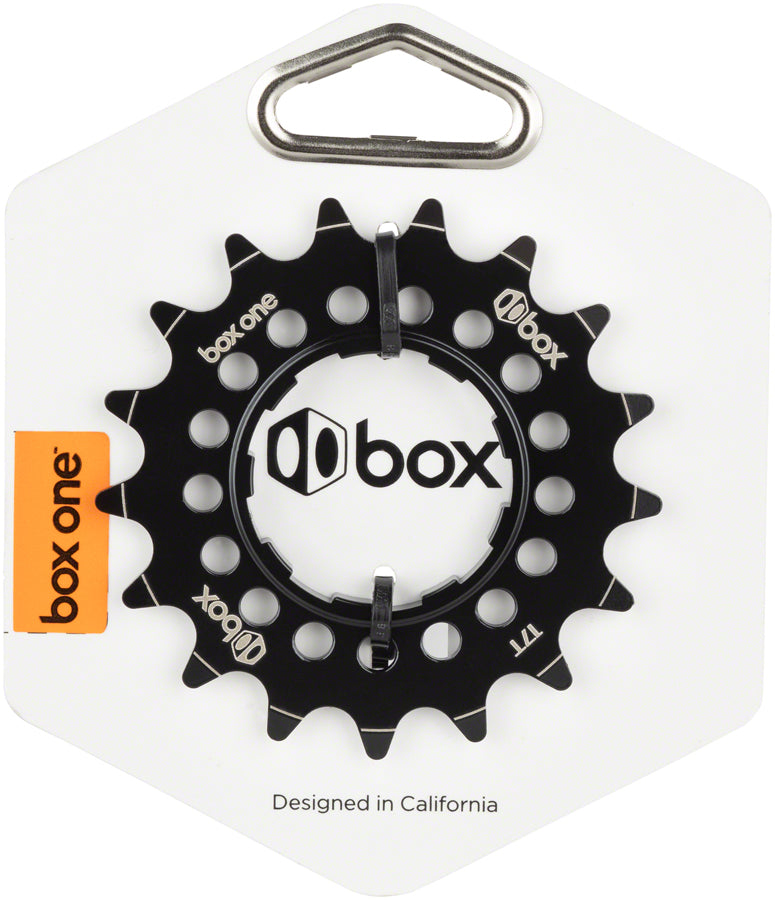 Load image into Gallery viewer, BOX One Cog - 17T, 3/32&quot;, Chromoly, Black
