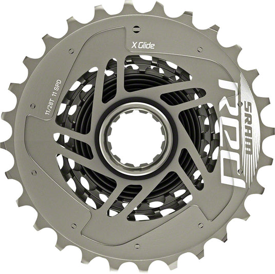 SRAM RED XG-1190 Cassette - 11 Speed, 11-28t, Silver, A2