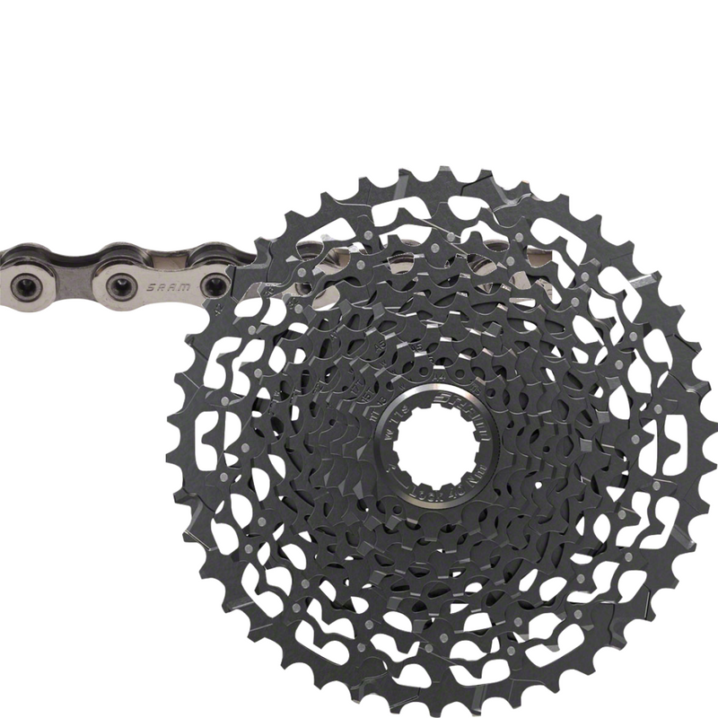 Load image into Gallery viewer, SRAM 11-Speed Range Bundle: PG-1130 Cassette 11-42t &amp; PC-1170 Chain 114 Links for MTB &amp; Off-Road Cycling
