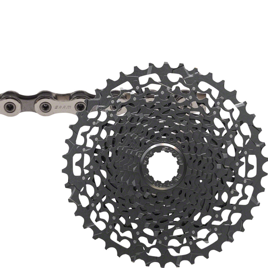 SRAM 11-Speed Range Bundle: PG-1130 Cassette 11-42t & PC-1170 Chain 114 Links for MTB & Off-Road Cycling