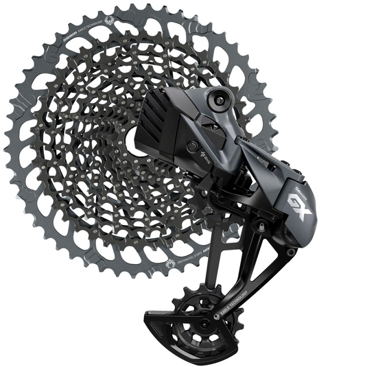 SRAM GX Eagle XG-1275 12-Speed Cassette & AXS Rear Derailleur Bundle High-Performance, Durable MTB drivetrain