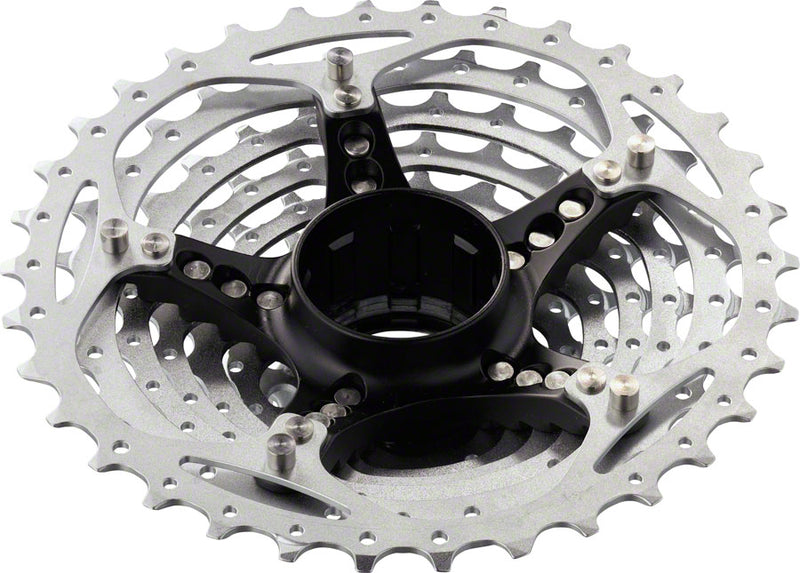 Load image into Gallery viewer, Shimano Deore XT CS-M770 Cassette - 9 Speed, 11-32t, Silver
