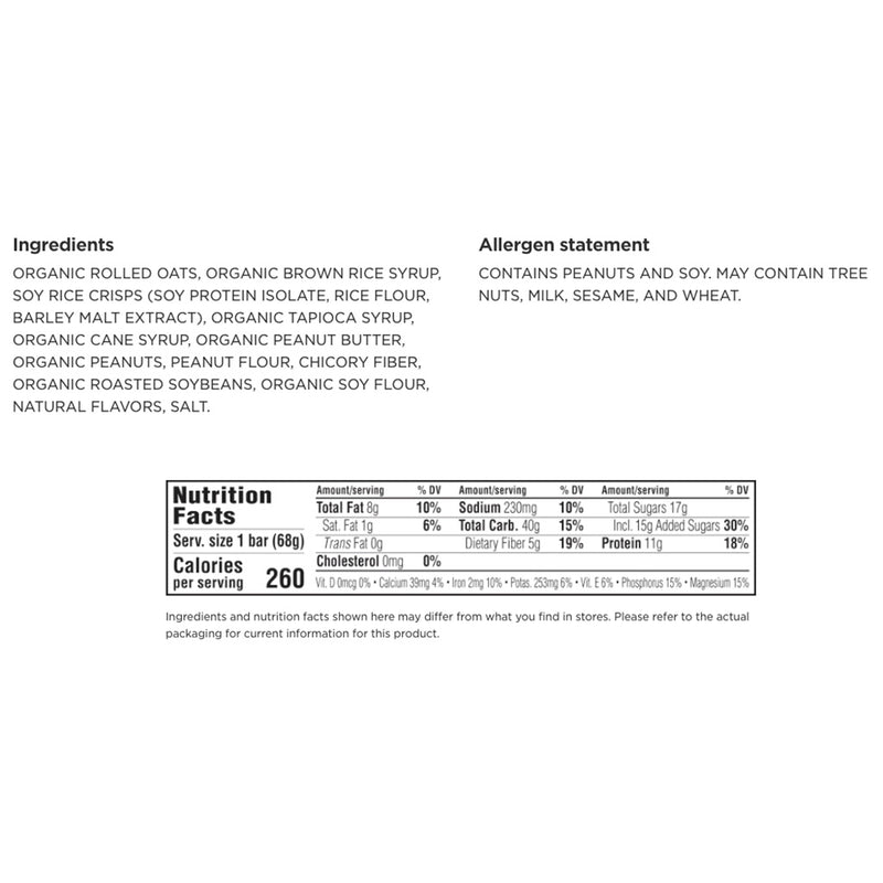 Load image into Gallery viewer, Clif Bar Original Crunchy Peanut Butter Box of 12 Convenient Source of Energy
