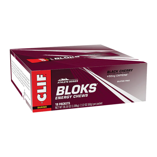 Clifbar Clif Bloks Energy Chews Energy Black Cherry Box of 18 No