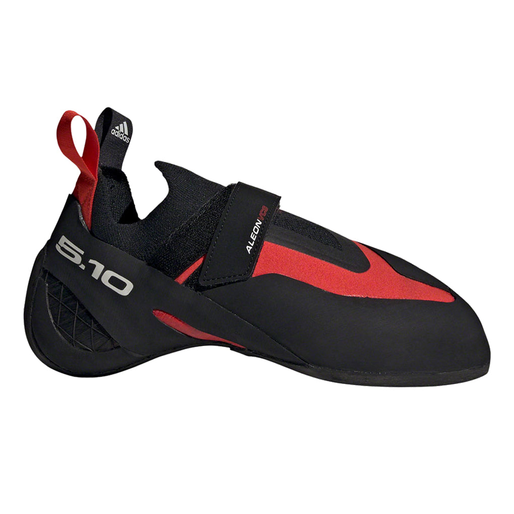 Five-Ten-Aleon-Climbing-Shoe---Men's--Active-Red-Core-Black-Grey-One-9--Flat-Shoe-for-platform-pedals_FTSH1551