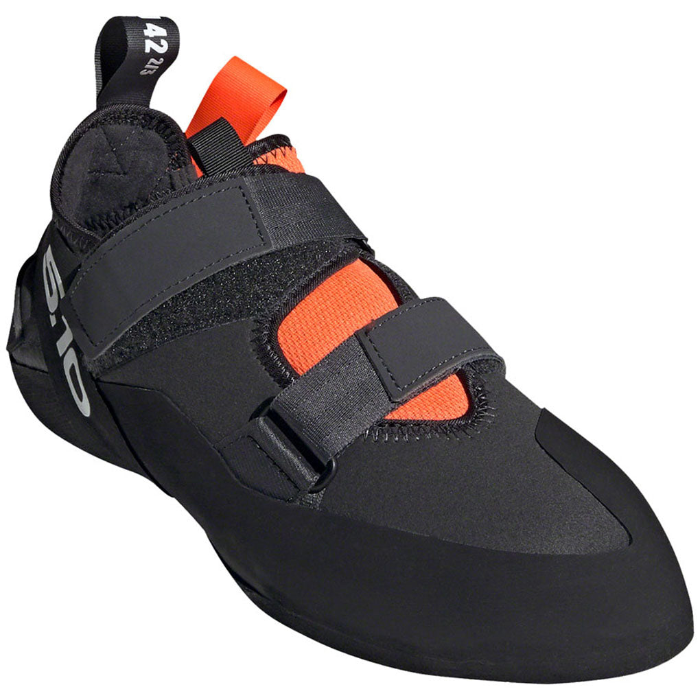 Five-Ten-Kirigami-Rental-Climbing-Shoe---Carbon-Core-Black-Solar-Red-10--Flat-Shoe-for-platform-pedals_FTSH2112