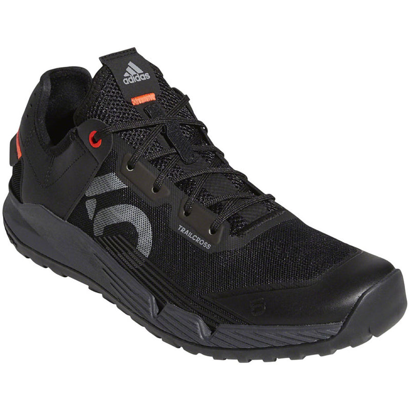 Load image into Gallery viewer, Five-Ten-Trailcross-LT-Flat-Shoe---Men&#39;s--Black-Gray-Two-Solar-Red-10.5--Flat-Shoe-for-platform-pedals_SH7707
