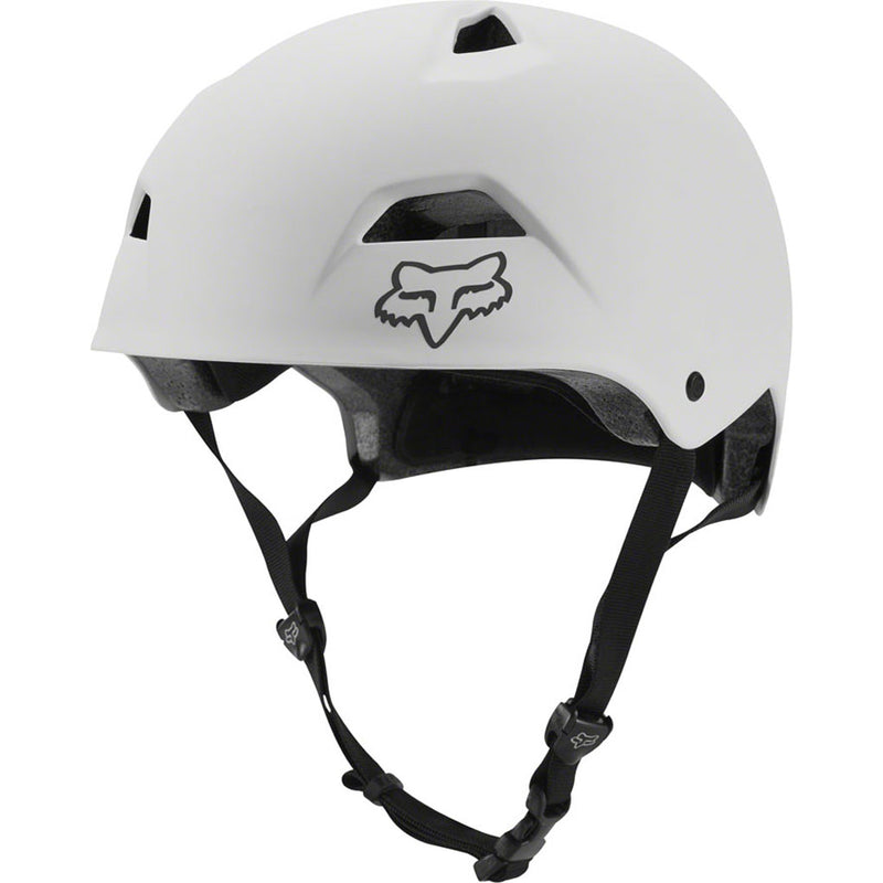 Load image into Gallery viewer, Fox-Racing-Flight-Sport-Helmet-Small-(52-54cm)-Half-Face--Adjustable-Buckle-White_HLMT1237
