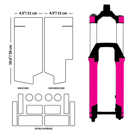 Ground Keeper Fork Keeper, Clear, Matte NLS