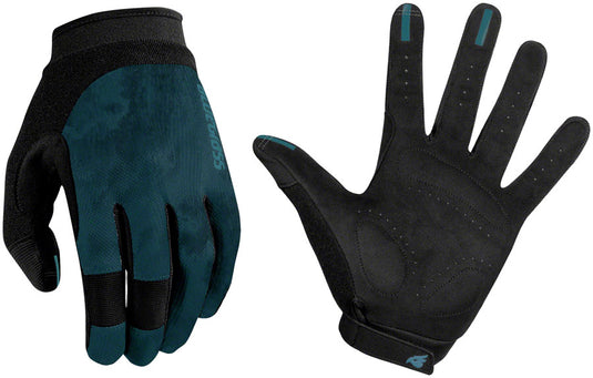 Bluegrass React Gloves - Blue, Full Finger, Large